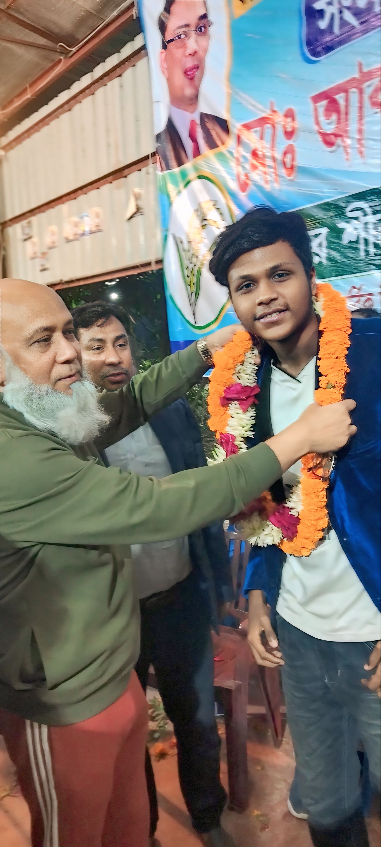 With Shahidul Islam Mridha