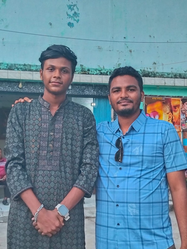 With Imdadul Haque Emon Bhai